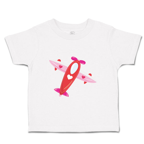 Toddler Girl Clothes Valentine Transport Airplane Pilot Airplane Flying Cotton
