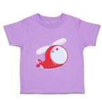 Toddler Girl Clothes Valentine Transport Helicopter Toddler Shirt Cotton