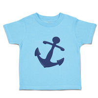 Toddler Clothes Anchor Sailing Navy Toddler Shirt Baby Clothes Cotton