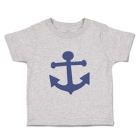 Toddler Clothes Anchor Sailing Purple Toddler Shirt Baby Clothes Cotton