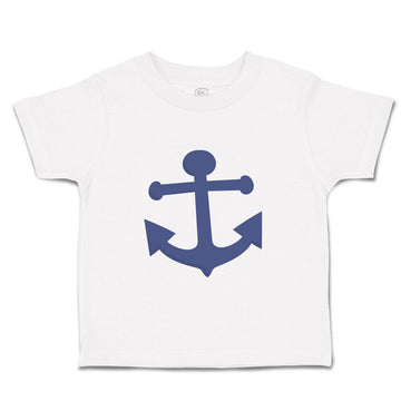 Toddler Clothes Anchor Sailing Purple Toddler Shirt Baby Clothes Cotton