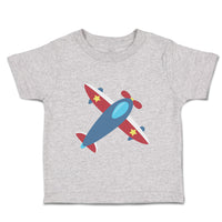 Toddler Clothes Blue Airplane Pilot Airplane Flying Toddler Shirt Cotton