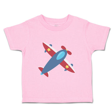 Toddler Clothes Blue Airplane Pilot Airplane Flying Toddler Shirt Cotton