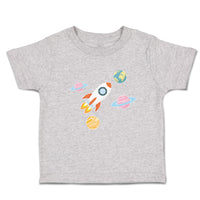 Toddler Clothes Astronaut, Planets and Spaceship in Space Toddler Shirt Cotton