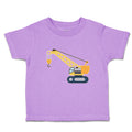 Toddler Clothes Construction Toy Truck Crane Vehicle Toddler Shirt Cotton