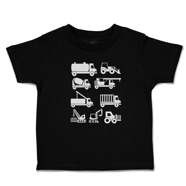 Toddler Clothes Eqipment Machines Work, Repair Commercial Vehicles Toddler Shirt