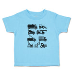 Toddler Clothes Eqipment Machines Work, Repair Commercial Vehicles Toddler Shirt