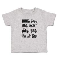 Toddler Clothes Eqipment Machines Work, Repair Commercial Vehicles Toddler Shirt