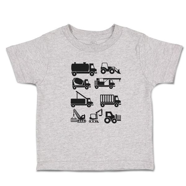 Toddler Clothes Eqipment Machines Work, Repair Commercial Vehicles Toddler Shirt
