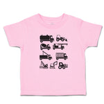Toddler Clothes Eqipment Machines Work, Repair Commercial Vehicles Toddler Shirt