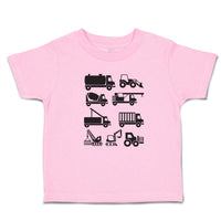Toddler Clothes Eqipment Machines Work, Repair Commercial Vehicles Toddler Shirt