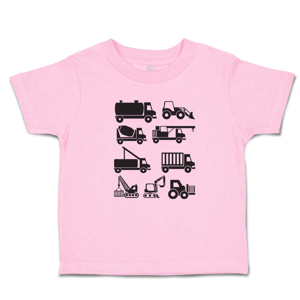 Toddler Clothes Eqipment Machines Work, Repair Commercial Vehicles Toddler Shirt