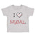 Toddler Clothes Baseball Ball Heart Shape Love Baseball Ball Game Toddler Shirt