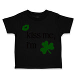 Kiss Me I'M Green Shamrock Green Kiss St Patrick's Day