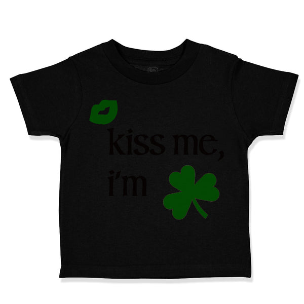 Kiss Me I'M Green Shamrock Green Kiss St Patrick's Day