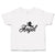 Toddler Clothes Silhouette of Flying Angel with Trumpet Toddler Shirt Cotton