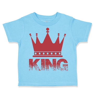 Cute Toddler Clothes King Crown Prince A Funny Toddler Shirt Baby Clothes Cotton