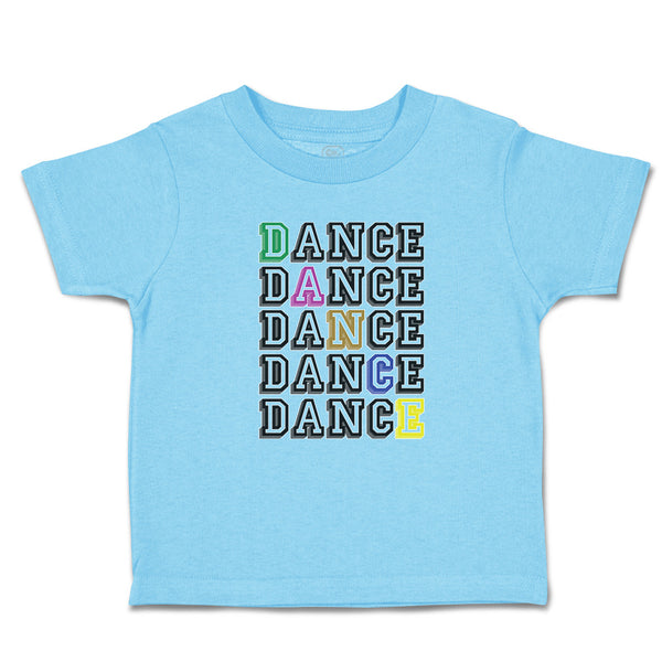 Dance Typography Word