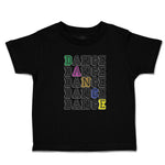 Toddler Clothes Dance Typography Word Toddler Shirt Baby Clothes Cotton