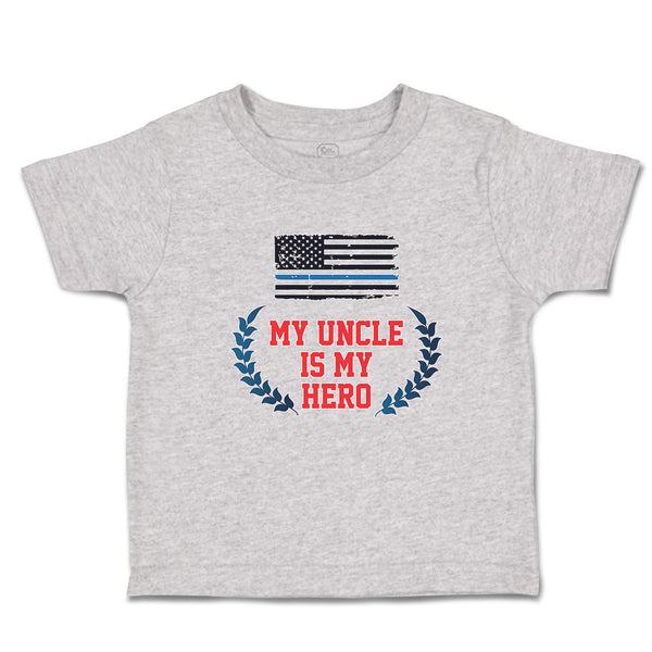 Cute Toddler Clothes My Uncle Is My Hero Flag of The United States of America