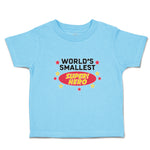 Cute Toddler Clothes World's Smallest Super! Hero and Mini Stars Toddler Shirt