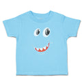Toddler Clothes Funny Cartoon Animal Face with Smile Toddler Shirt Cotton