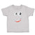 Toddler Clothes Funny Cartoon Animal Face with Smile Toddler Shirt Cotton