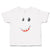 Toddler Clothes Funny Cartoon Animal Face with Smile Toddler Shirt Cotton