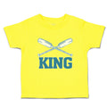 Cute Toddler Clothes King Baseball Bat Sport Toddler Shirt Baby Clothes Cotton