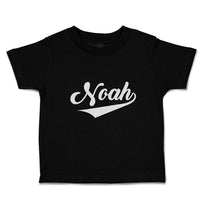 Cute Toddler Clothes Noah's Name and Ark Bible Stories Toddler Shirt Cotton