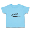 Cute Toddler Clothes Noah's Name and Ark Bible Stories Toddler Shirt Cotton