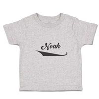 Cute Toddler Clothes Noah's Name and Ark Bible Stories Toddler Shirt Cotton