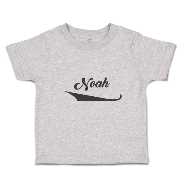 Cute Toddler Clothes Noah's Name and Ark Bible Stories Toddler Shirt Cotton