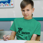 Calligraphy Queen Silhouette Crown