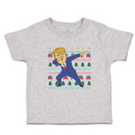 Cute Toddler Clothes The Flag of America Usa and Man Showing His Dab Dance Pose