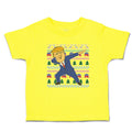 Cute Toddler Clothes The Flag of America Usa and Man Showing His Dab Dance Pose
