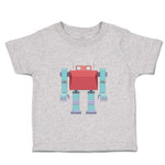 Toddler Clothes Robot Robotics Engineering Squared Big Cartoon Toddler Shirt