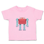 Toddler Clothes Robot Robotics Engineering Squared Big Cartoon Toddler Shirt