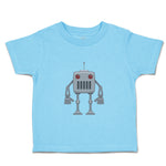 Toddler Clothes Robot Robotics Engineering Heater Cartoon Toddler Shirt Cotton