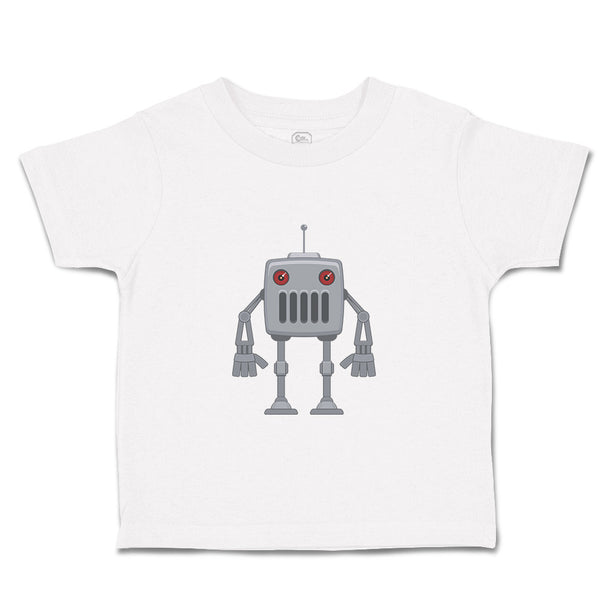 Toddler Clothes Robot Robotics Engineering Heater Cartoon Toddler Shirt Cotton