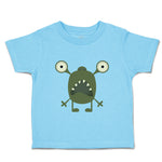 Toddler Clothes Monster Open Mouth Cartoon Character Toddler Shirt Cotton