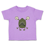 Toddler Clothes Monster Open Mouth Cartoon Character Toddler Shirt Cotton