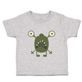 Toddler Clothes Monster Open Mouth Cartoon Character Toddler Shirt Cotton