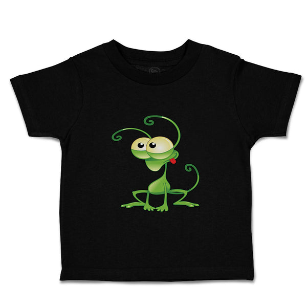 Toddler Clothes Monster Grasshopper Cartoon Character Toddler Shirt Cotton
