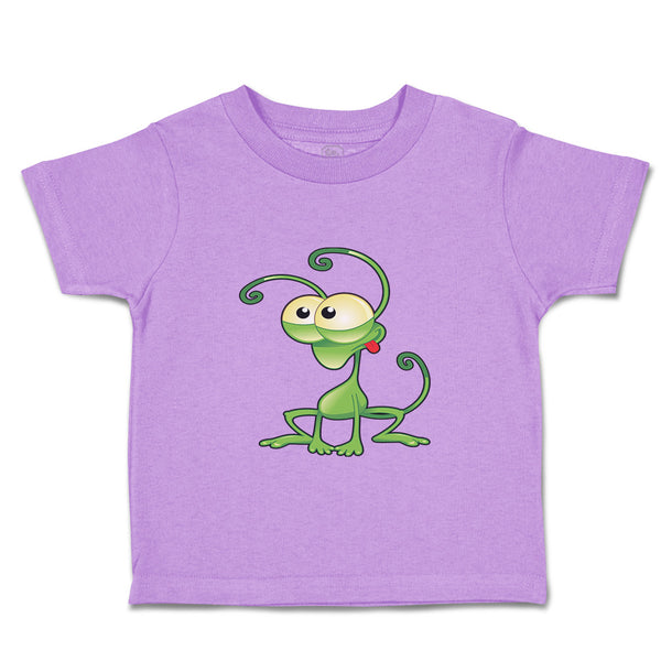Toddler Clothes Monster Grasshopper Cartoon Character Toddler Shirt Cotton