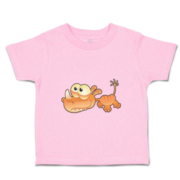 Toddler Girl Clothes Monster Unicorn Cartoon Character Toddler Shirt Cotton