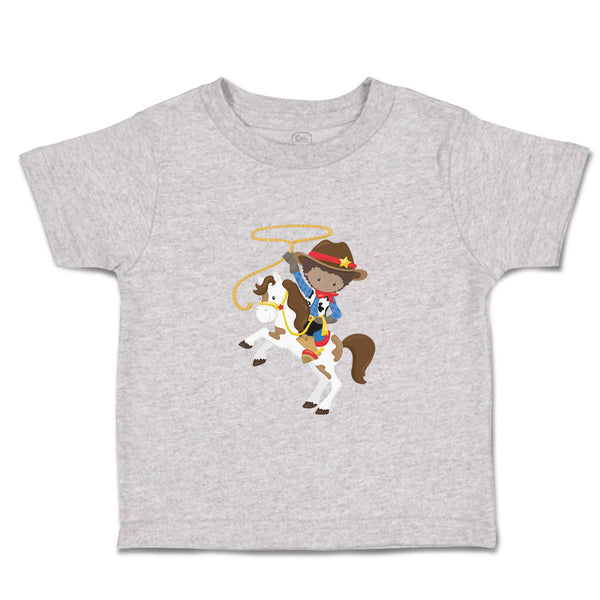 Cowboy White Horse Brown B