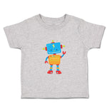 Toddler Clothes Blue Waves Robot Robotics Engineering Robots Toddler Shirt