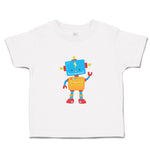 Toddler Clothes Blue Waves Robot Robotics Engineering Robots Toddler Shirt