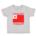 Toddler Clothes Coolest Tongan Countries Toddler Shirt Baby Clothes Cotton
